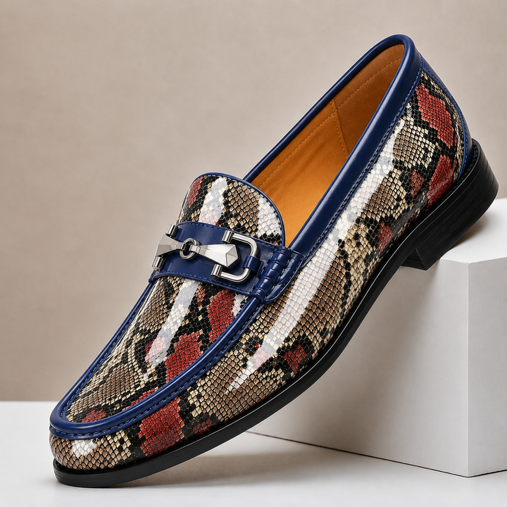 Cavalli Cowhide Leather Loafers
