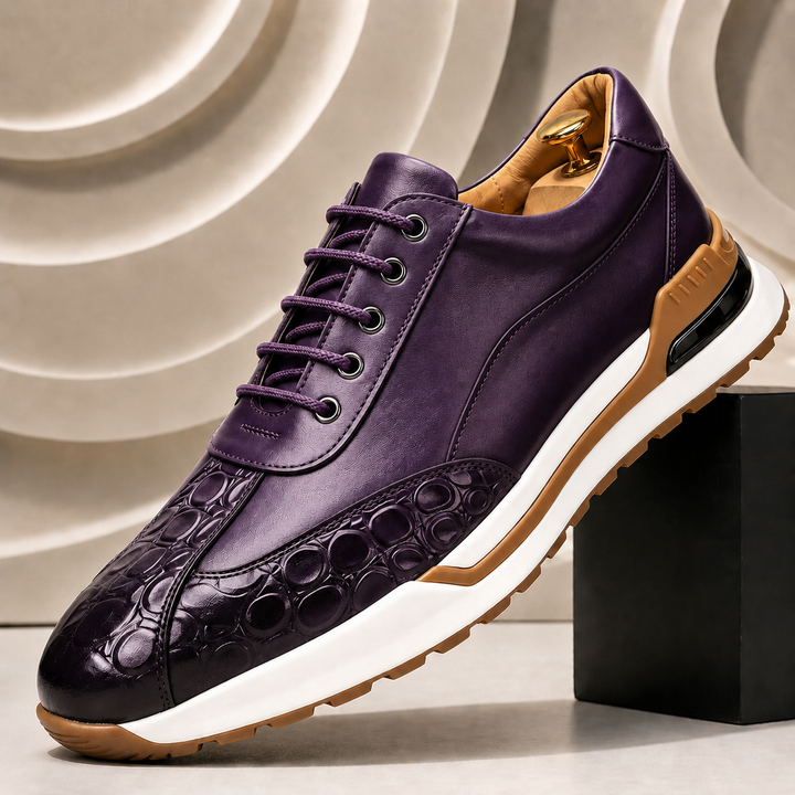 Marcello Cowhide Leather Sneakers