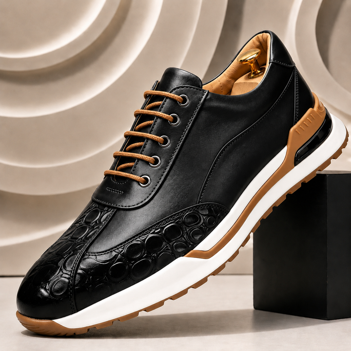 Marcello Cowhide Leather Sneakers