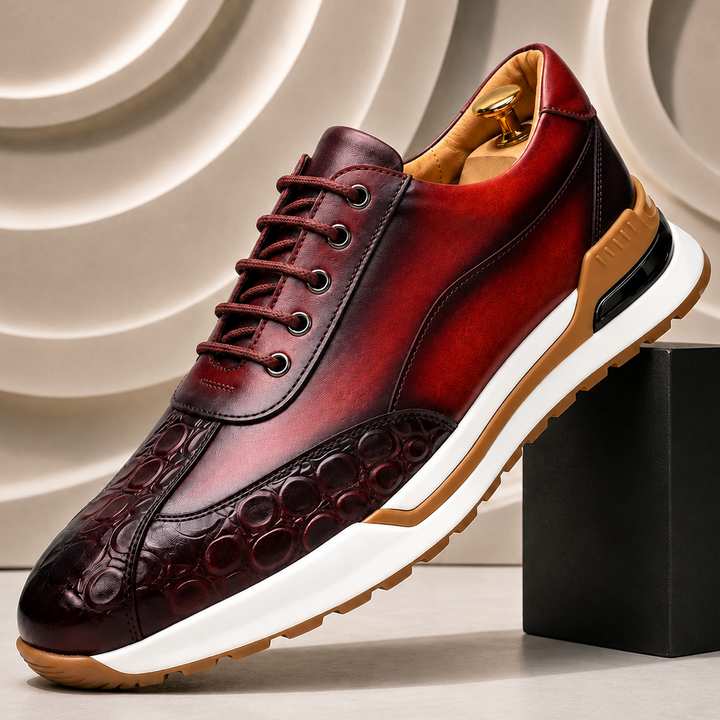 Marcello Cowhide Leather Sneakers