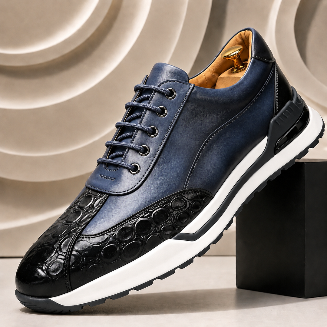 Marcello Cowhide Leather Sneakers