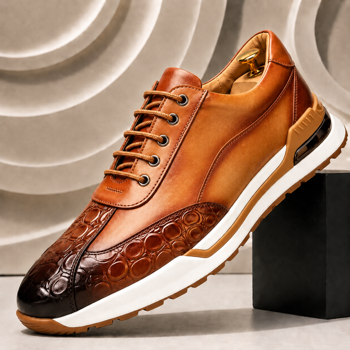 Marcello Cowhide Leather Sneakers