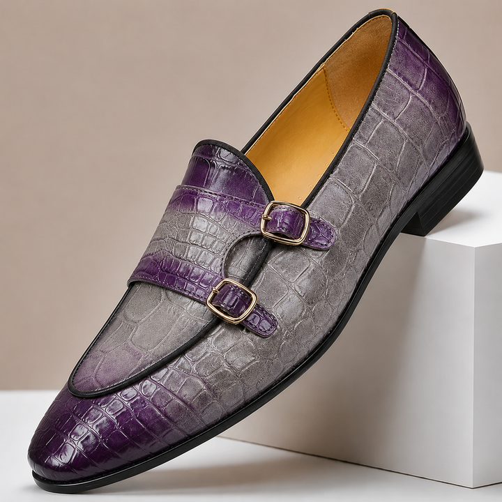 Lucerano Cowhide Leather Loafers