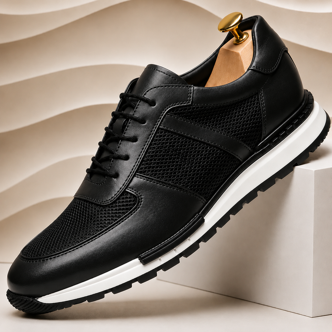 Marcelli Cowhide Leather Sneakers