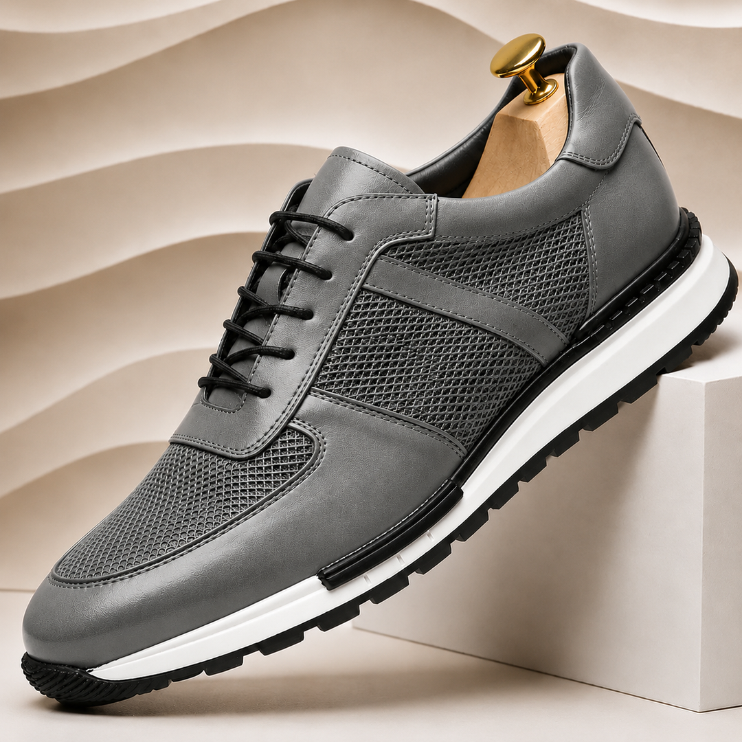 Marcelli Cowhide Leather Sneakers