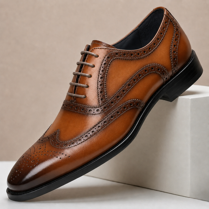 Santoria Cowhide Leather Shoes
