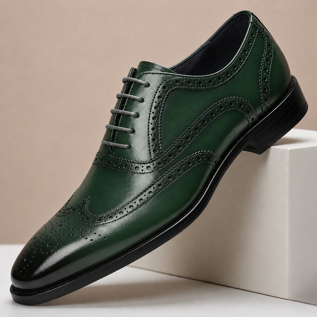 Santoria Cowhide Leather Shoes
