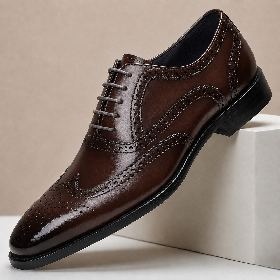 Santoria Cowhide Leather Shoes