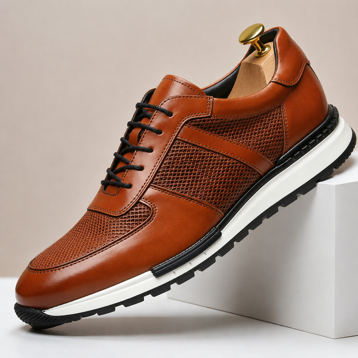 Marcelli Cowhide Leather Sneakers