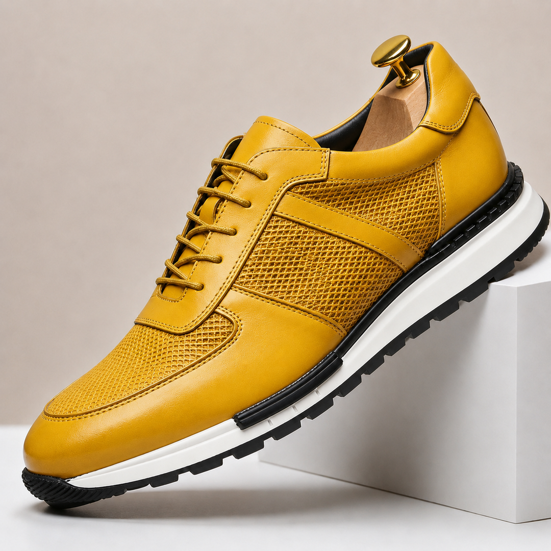 Marcelli Cowhide Leather Sneakers