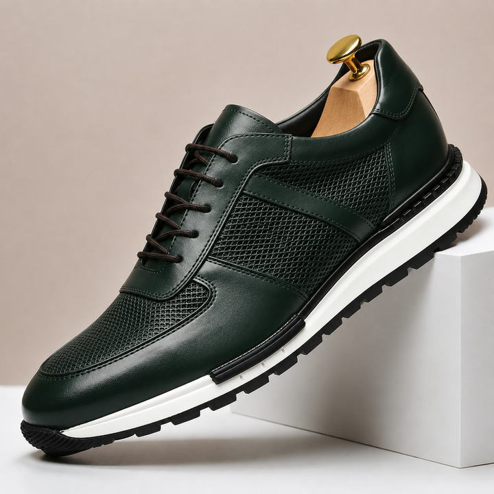 Marcelli Cowhide Leather Sneakers