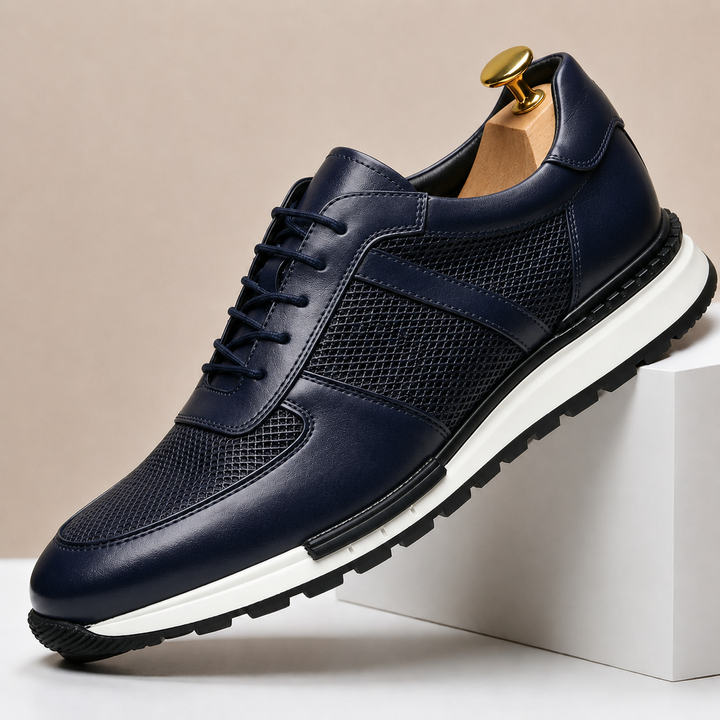 Marcelli Cowhide Leather Sneakers