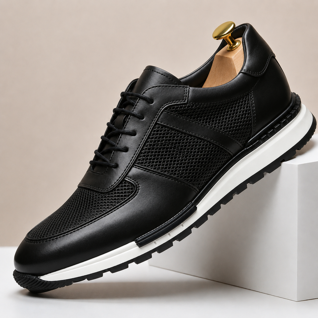 Marcelli Cowhide Leather Sneakers