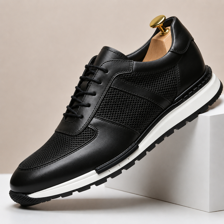 Marcelli Cowhide Leather Sneakers