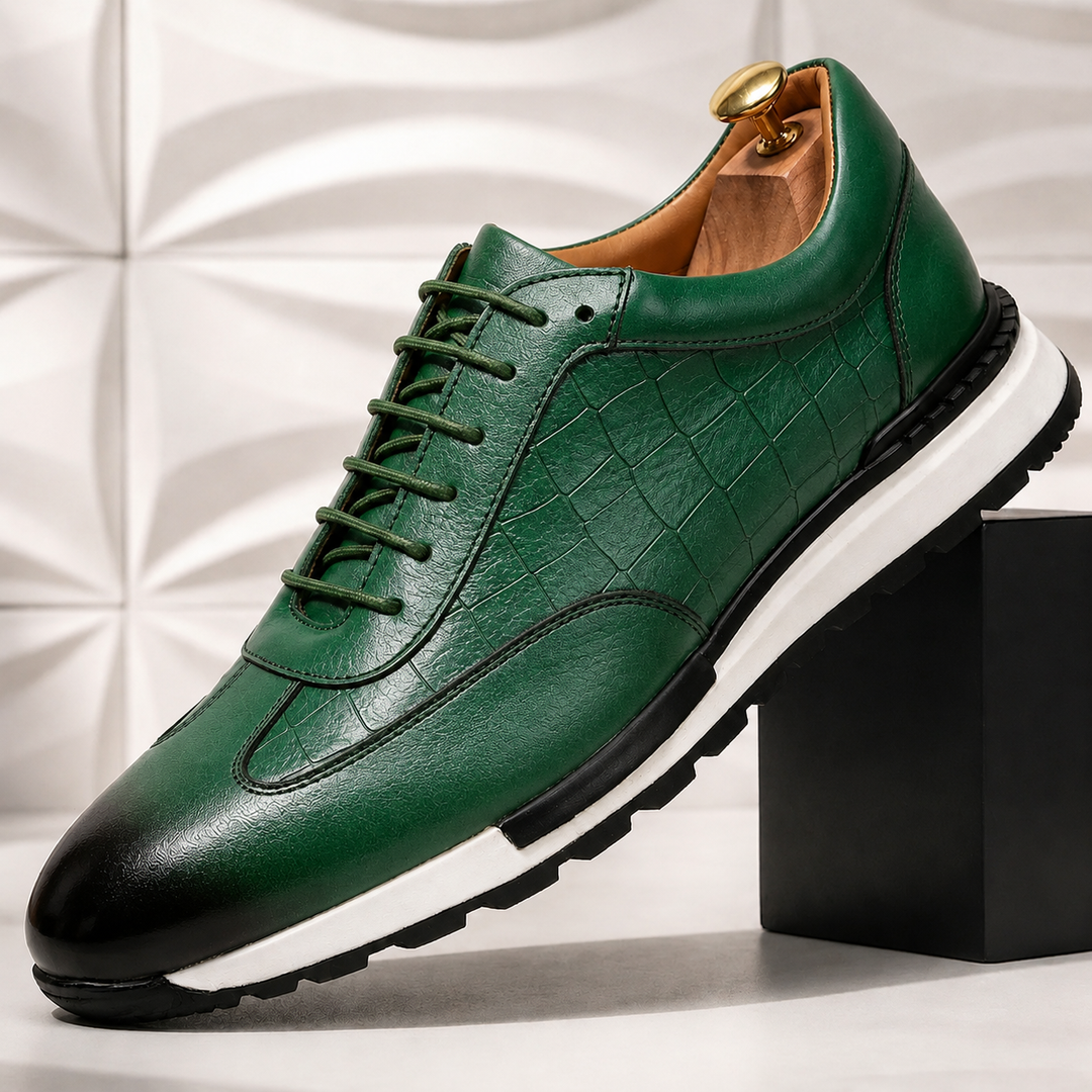 Luceratti Cowhide Leather Sneakers