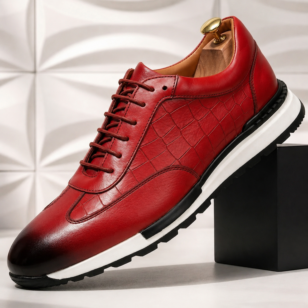 Luceratti Cowhide Leather Sneakers