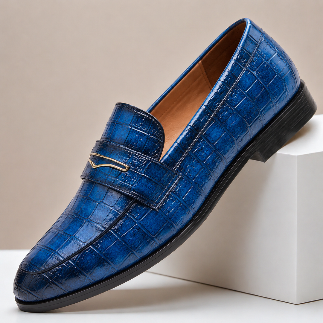 Vincetto Leather Loafers