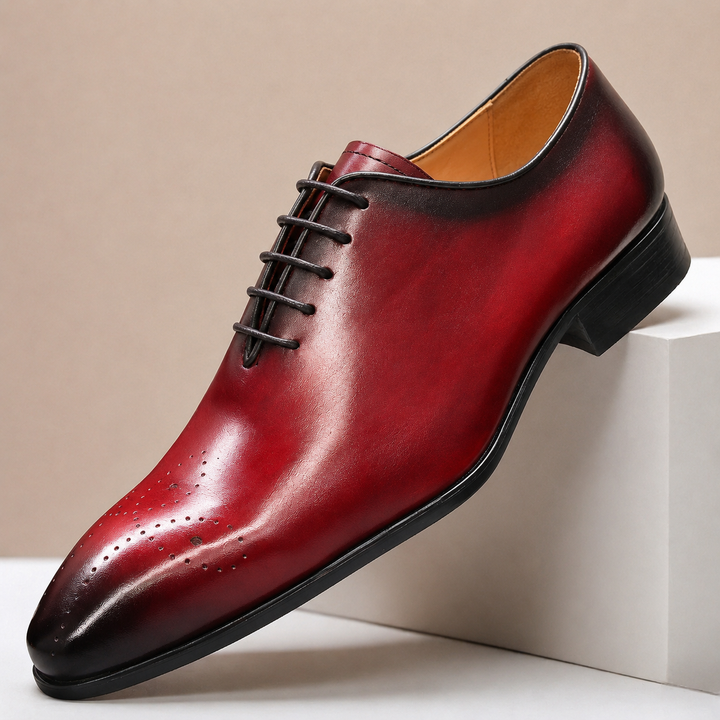 Alessio Cowhide Leather Shoes