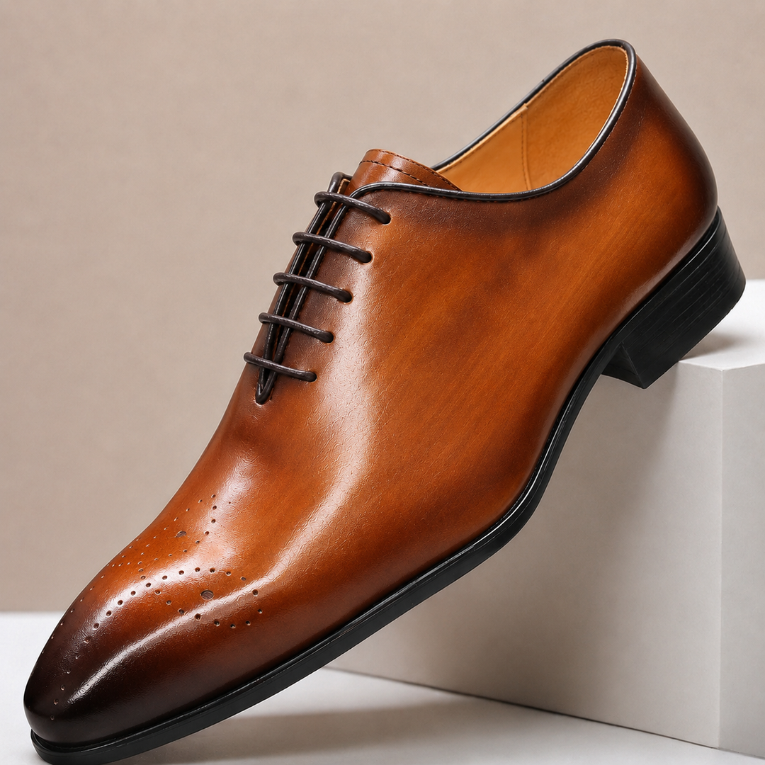 Alessio Cowhide Leather Shoes