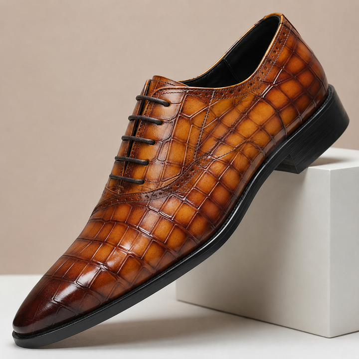 Morelli Cowhide Leather Shoes