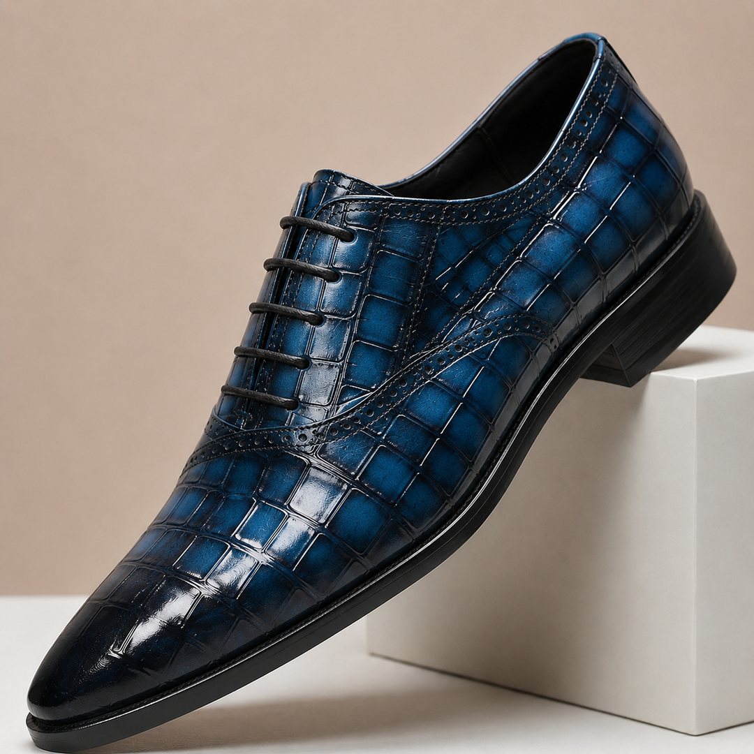 Morelli Cowhide Leather Shoes