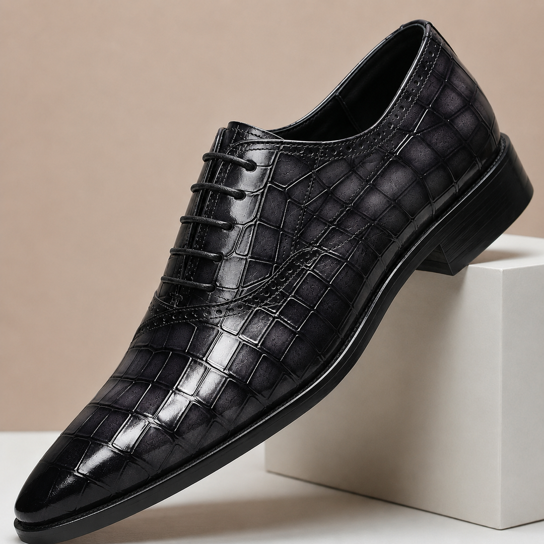 Morelli Cowhide Leather Shoes