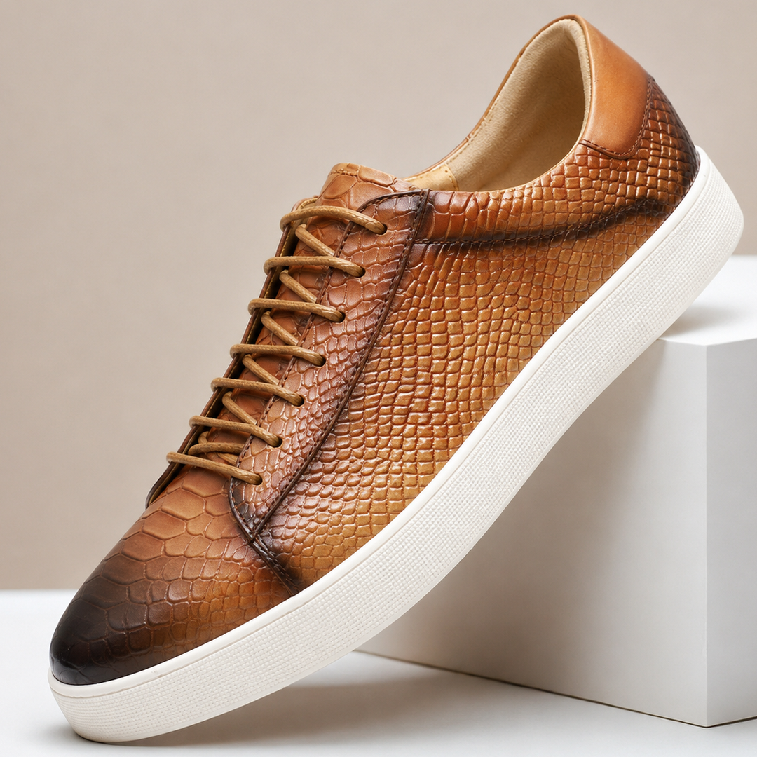 Carvanti Cowhide Leather Sneakers