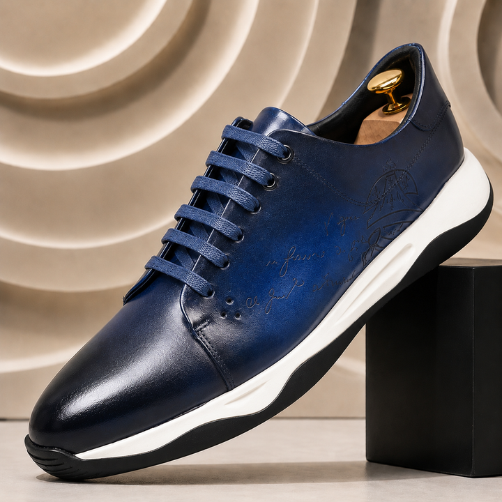 Rovento Cowhide Leather Sneakers