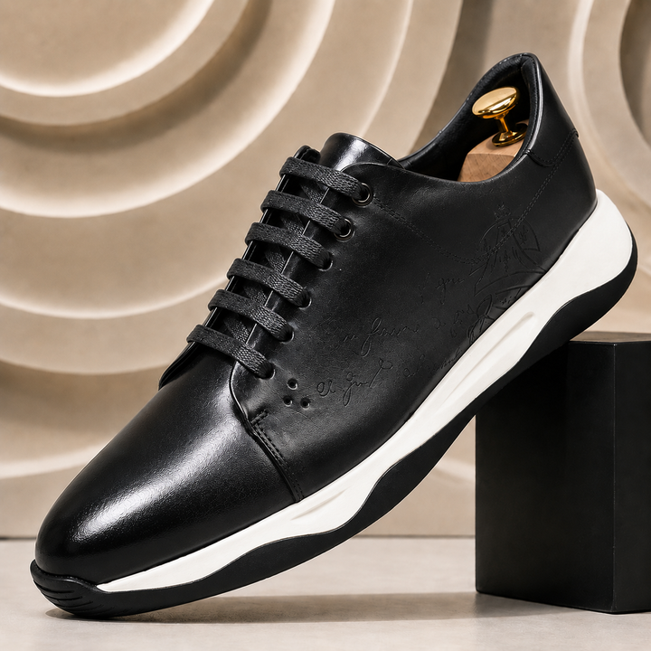 Rovento Cowhide Leather Sneakers