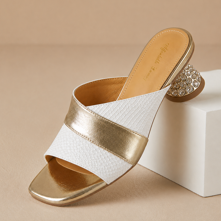 Viana Genuine Leather Mules