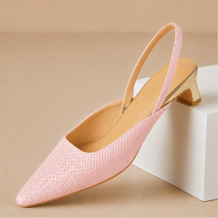 Lesta Genuine Leather Heels