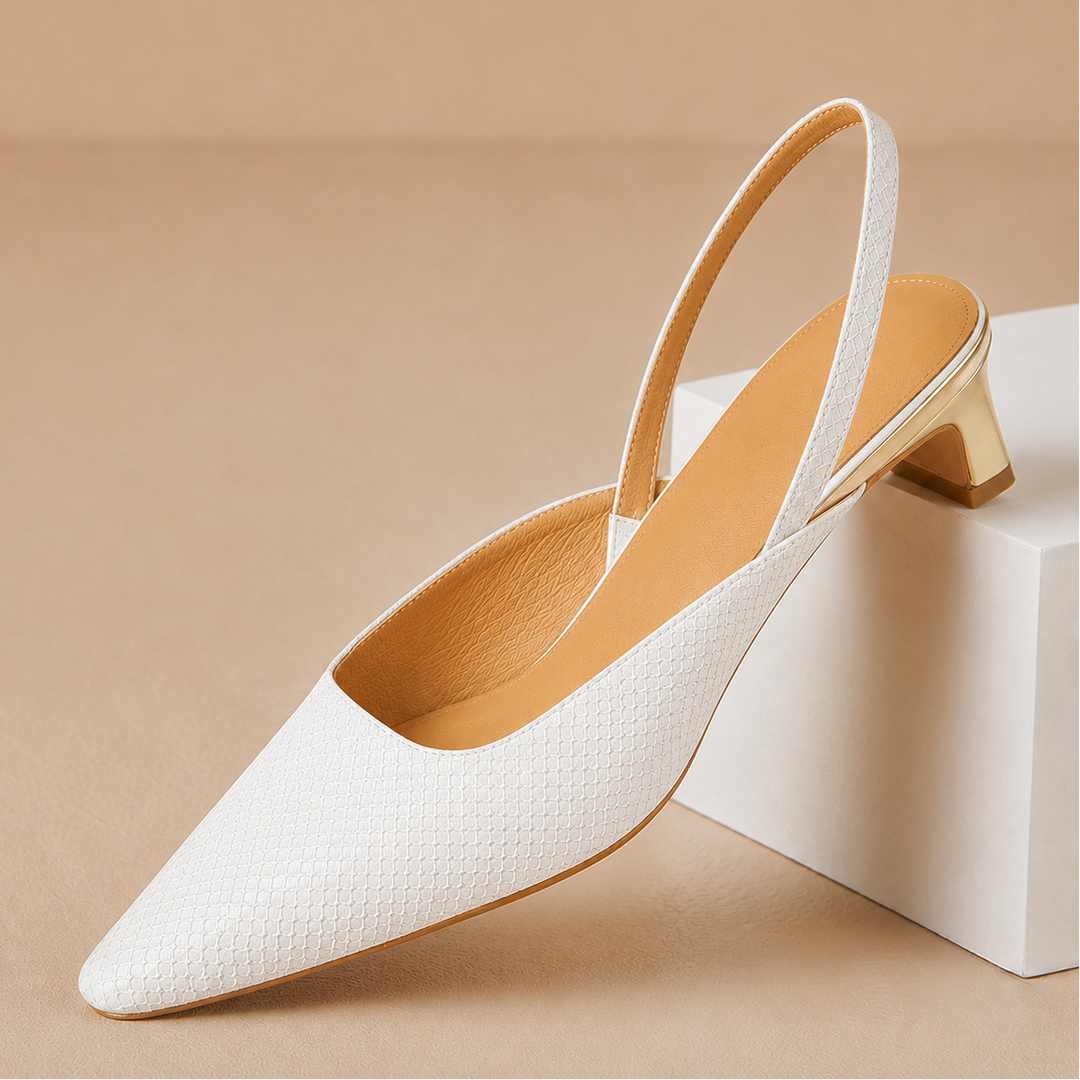 Lesta Genuine Leather Heels