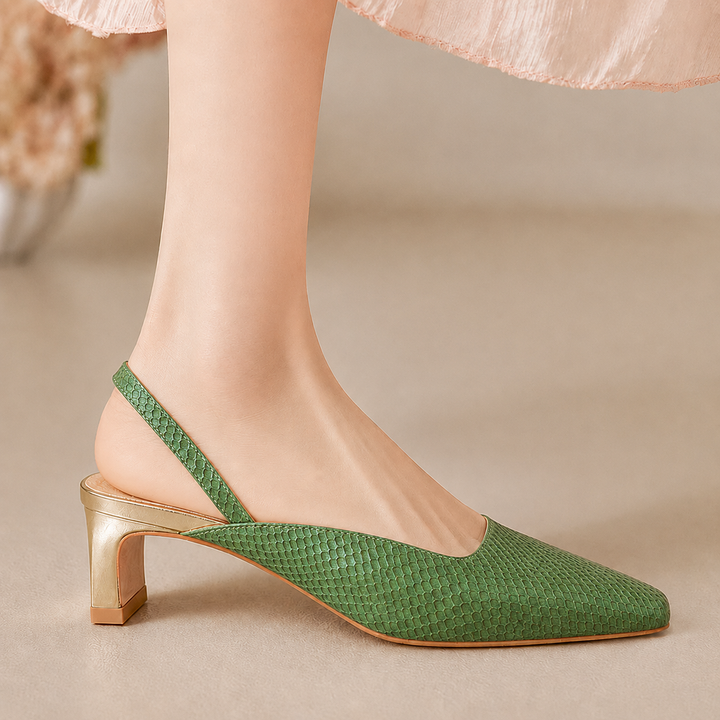 Lesta Genuine Leather Heels