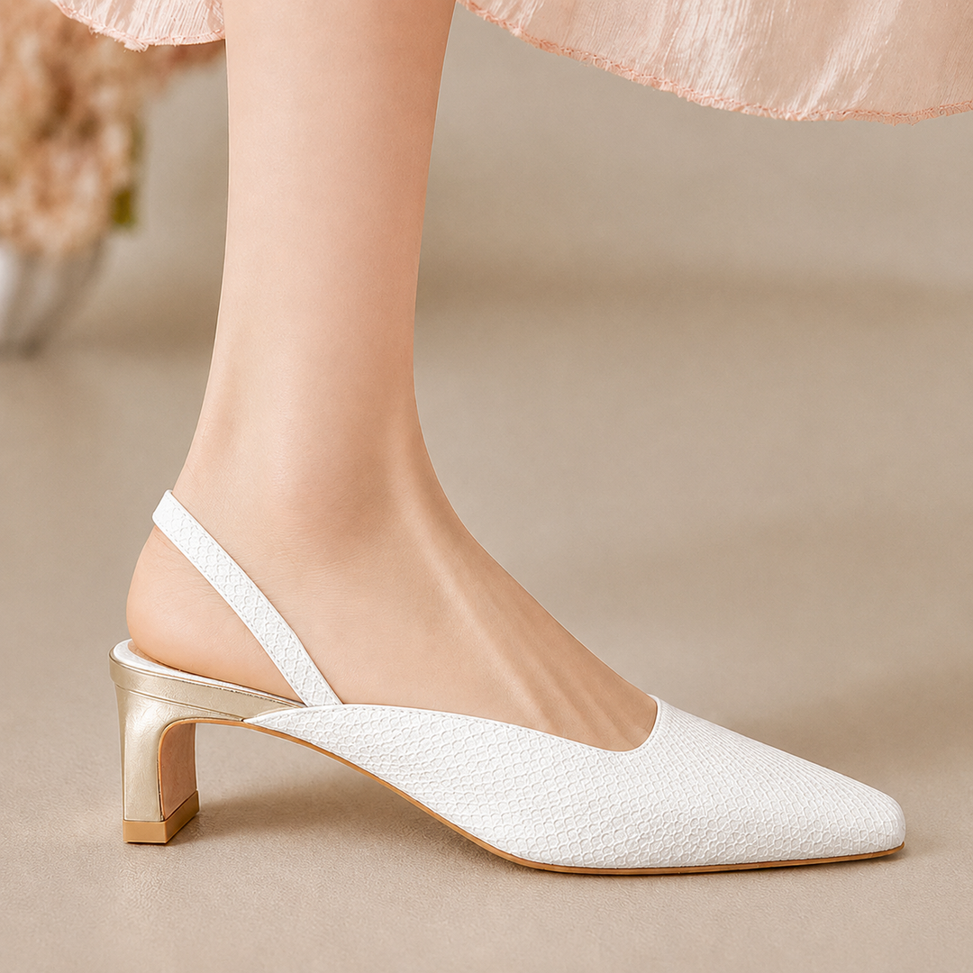 Lesta Genuine Leather Heels