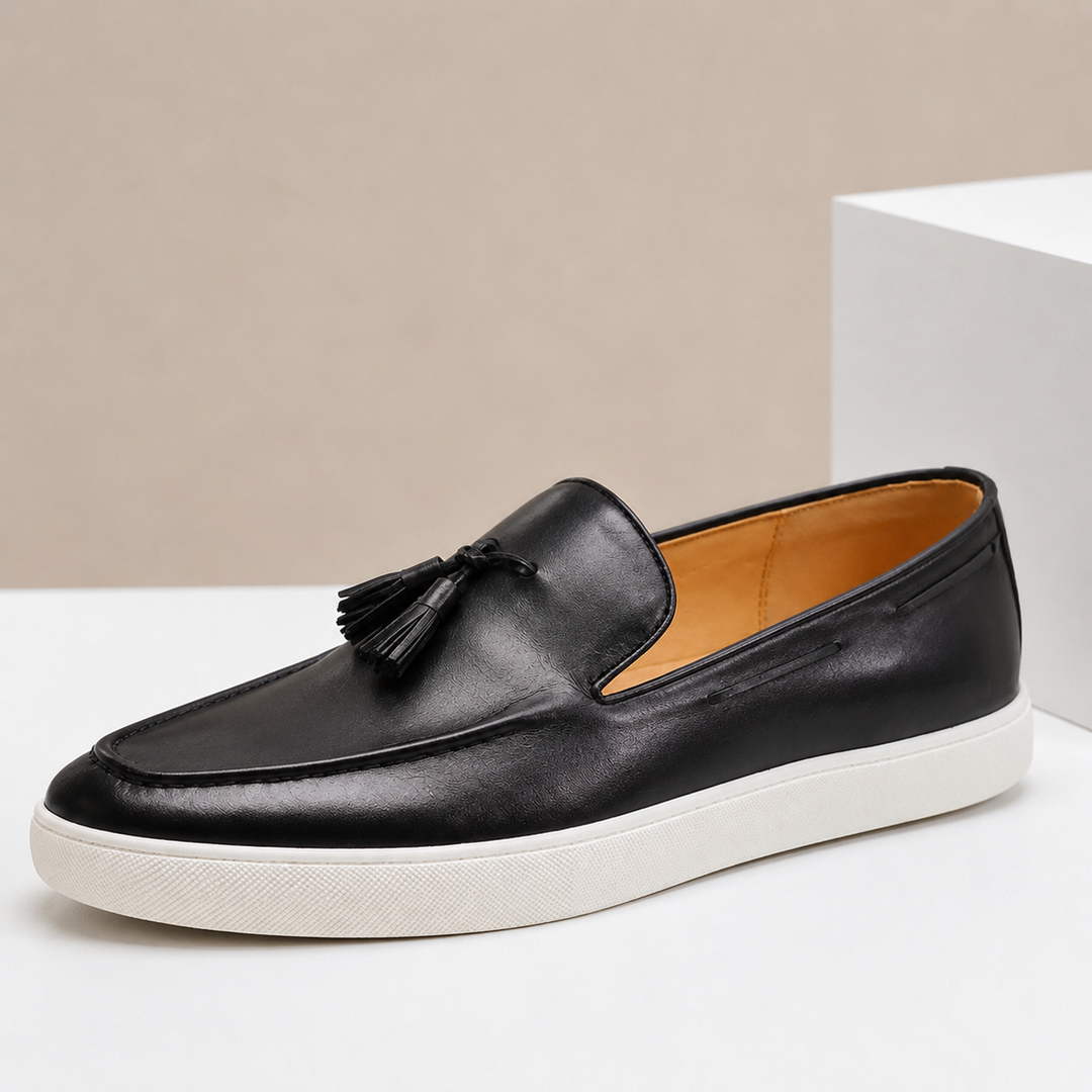 Valenti Cowhide Leather Loafers