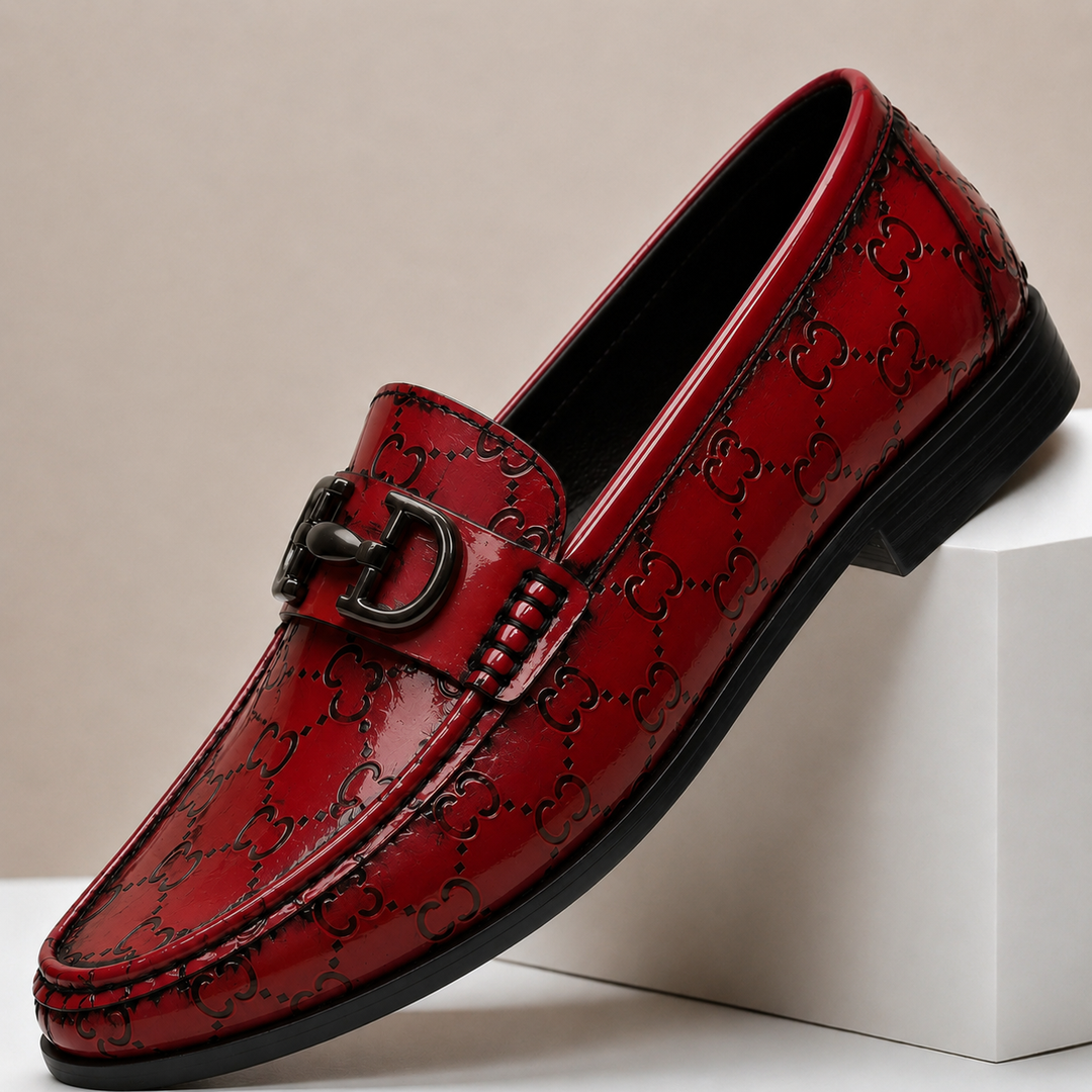 Arancio Genuine Leather Loafers