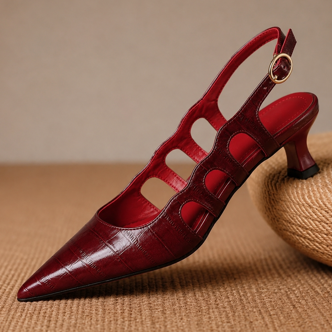 Renata Genuine Leather Heels