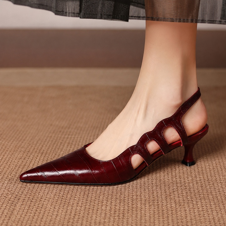 Renata Genuine Leather Heels