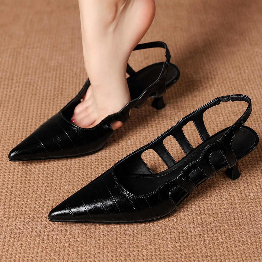Renata Genuine Leather Heels