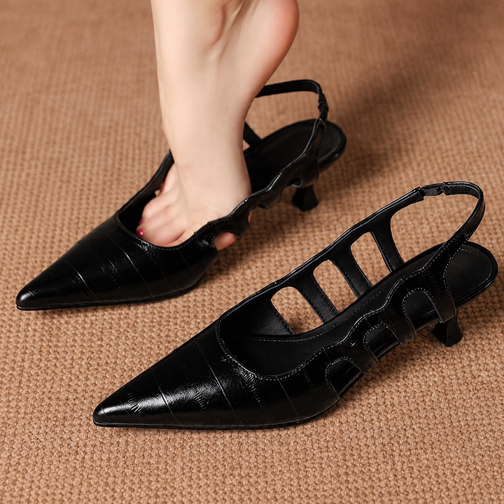 Renata Genuine Leather Heels