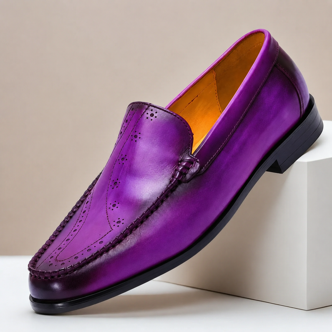 Sovrano Cowhide Leather Loafers