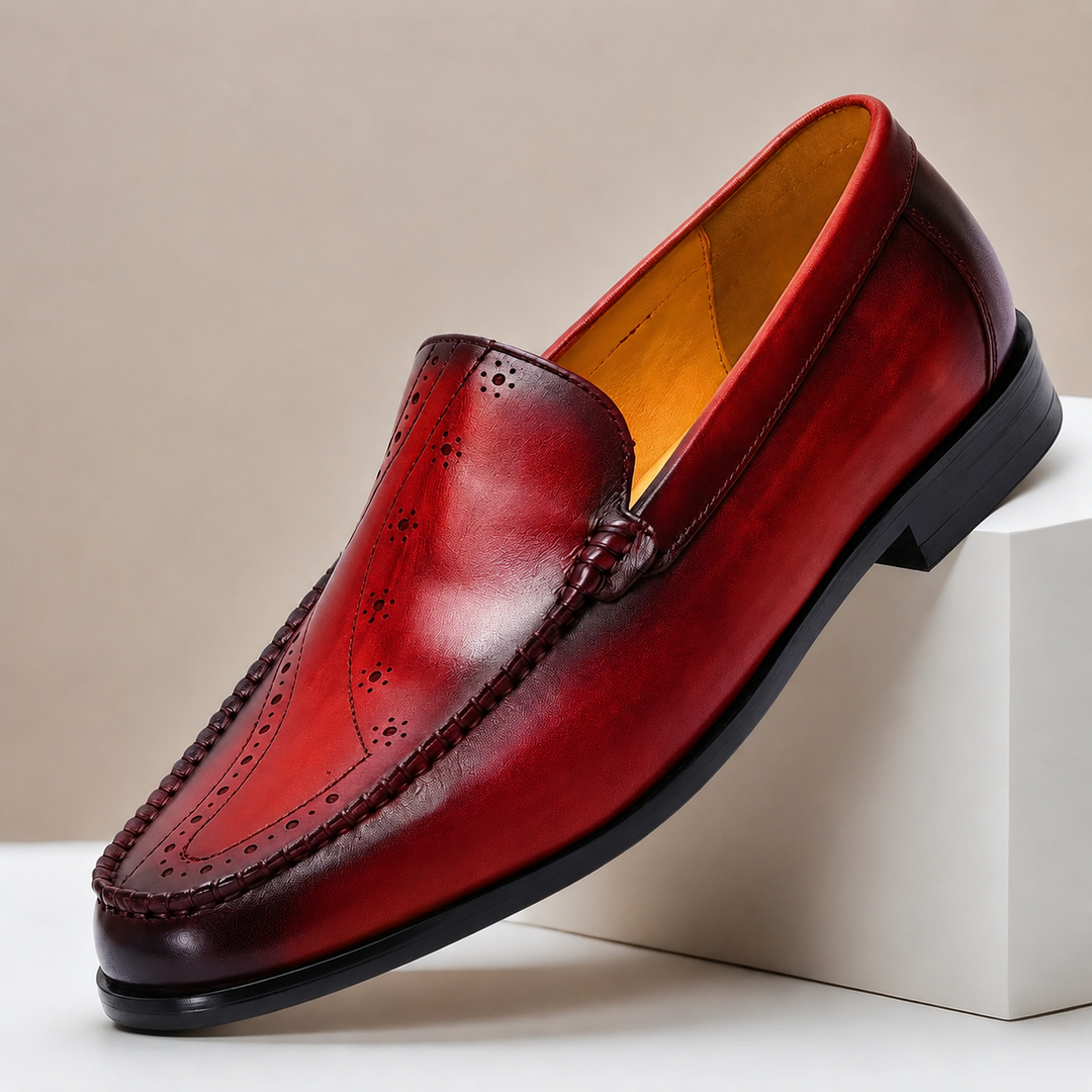 Sovrano Cowhide Leather Loafers