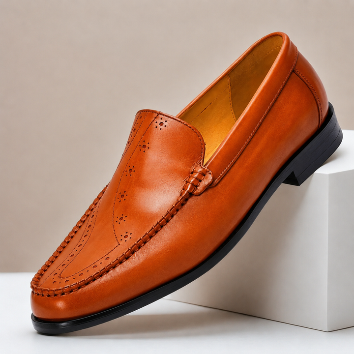 Sovrano Cowhide Leather Loafers