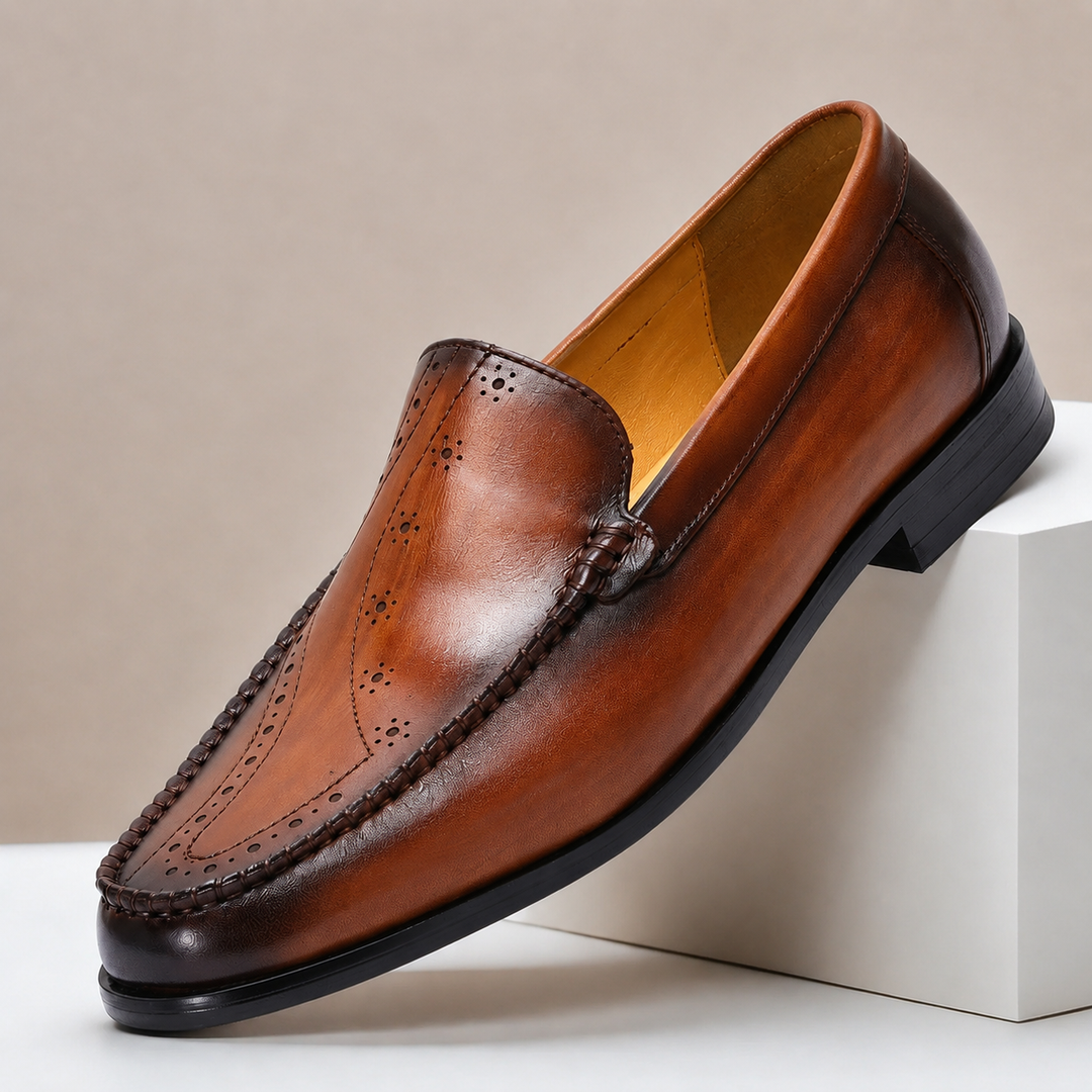 Sovrano Cowhide Leather Loafers
