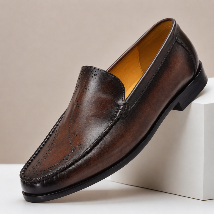 Sovrano Cowhide Leather Loafers