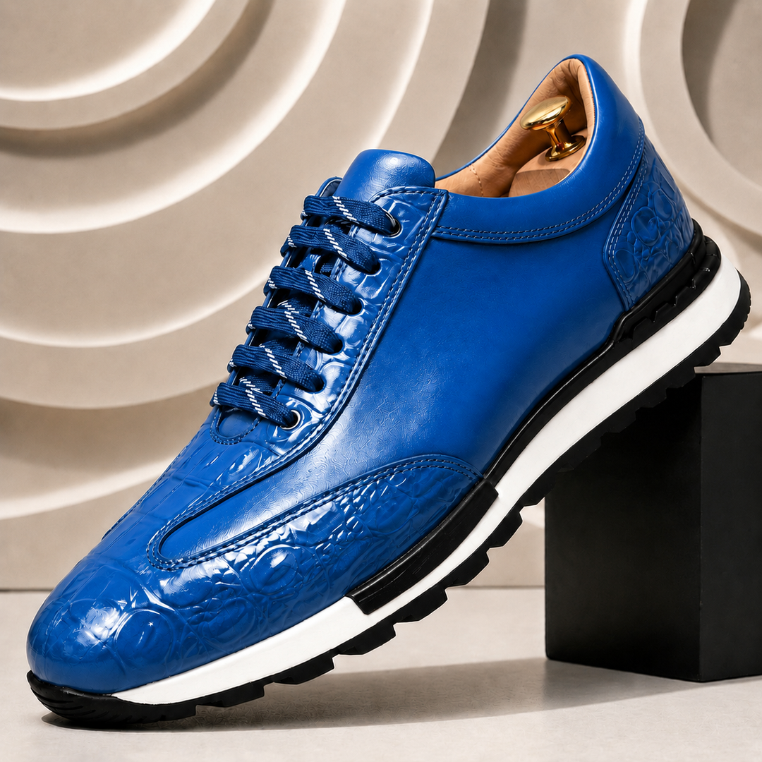 Matteo Cowhide Leather Sneakers
