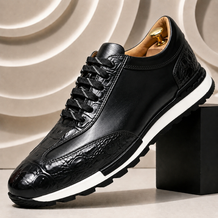 Matteo Cowhide Leather Sneakers