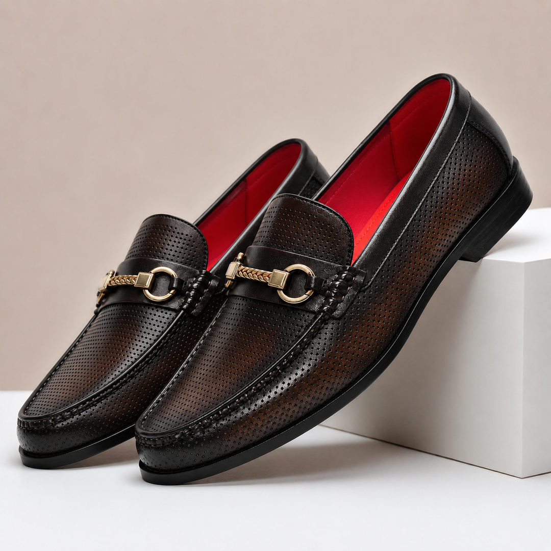 Belluno Cowhide Leather Loafers