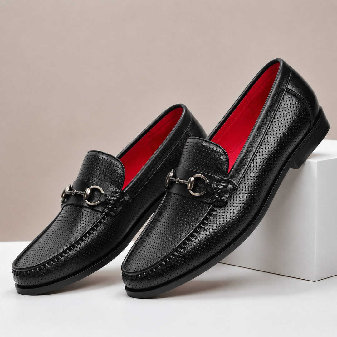 Belluno Cowhide Leather Loafers