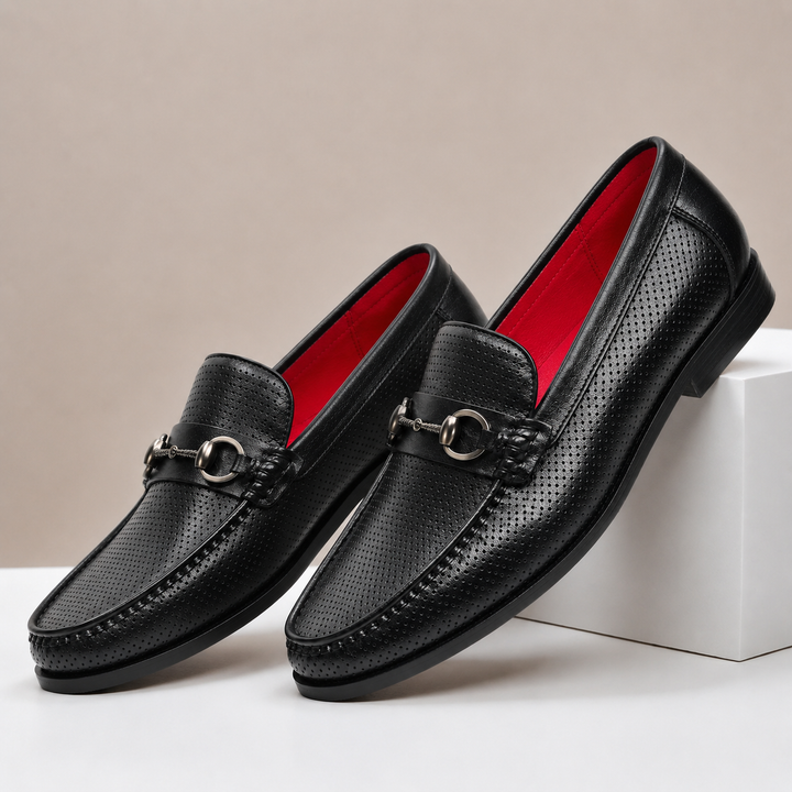 Belluno Cowhide Leather Loafers